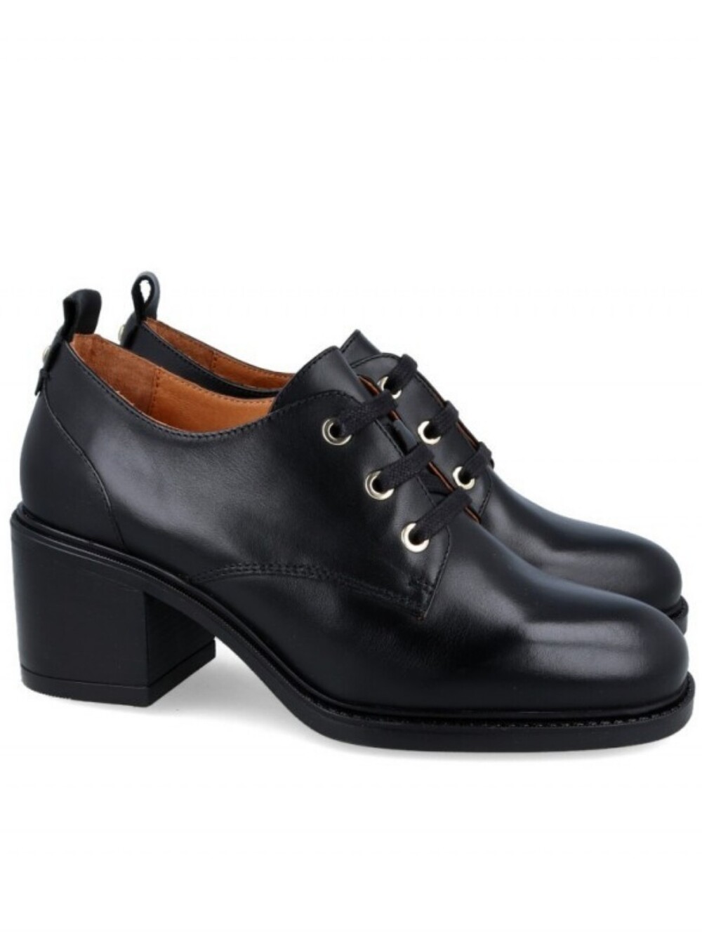 PIKOLINOS Huesca Black Leather Block Heel Bootie Shoe Size 37